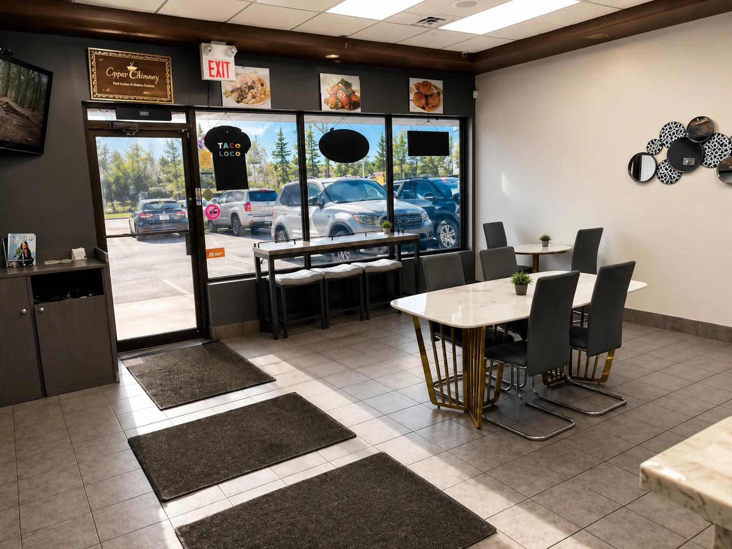 Loaded donairs and pizzas at Taystee Donair & Pizza in Clareview, Edmonton